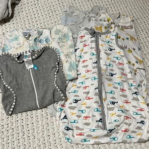 6 sleep sacks